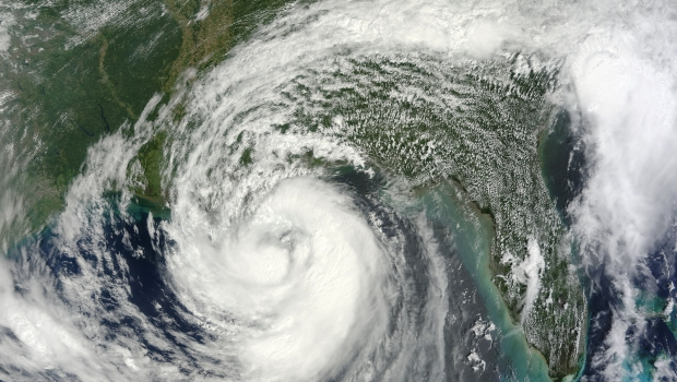 NASA's Terra satellite captured this image today of Hurricane Isaac in the Gulf of Mexico on 28 August 2012. NASA