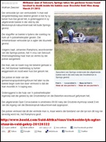 Afrikaner man torched in car Blesbokspruit nature reserve Springs March 21 2012 Grootvlei mine Afrikaner man torched in car Blesbokspruit nature reserve Springs March 21 2012 Grootvlei mine