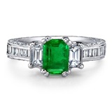Three-Stone-Emerald-Ring Three-Stone-Emerald-Ring