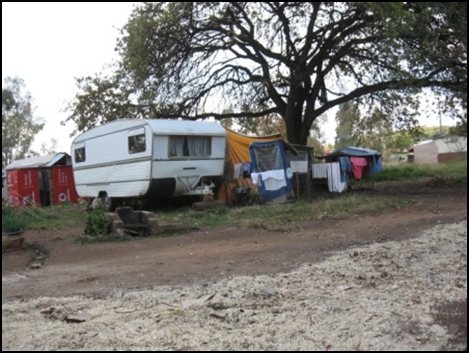 AFRIKANER SQUATTER KRUGERSDORP MAY2012