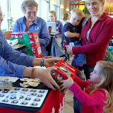 WBFJ - Operation Christmas Child Shoebox Dropoff - Chick-fil-A - Peters Crk Pkwy - Winston-Salem - 1