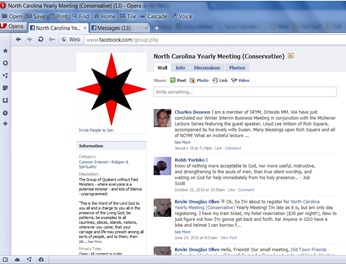 North Carolina Yearly Meeting (Conservative) on Facebook North Carolina Yearly Meeting (Conservative) on Facebook