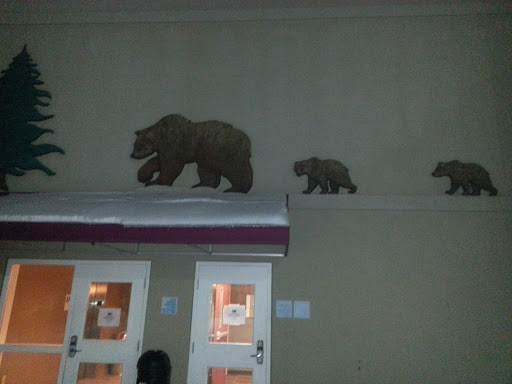 Bears on a Ledge