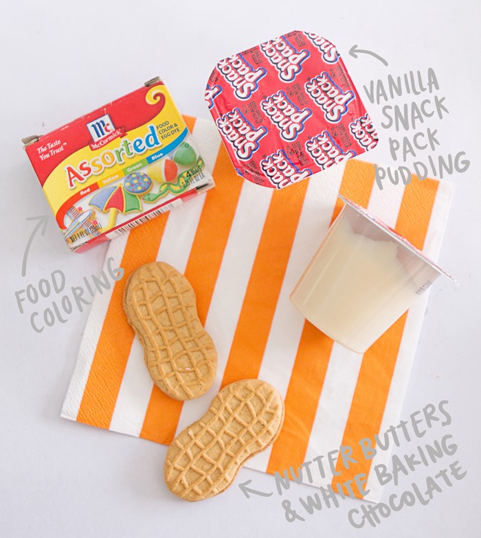 Candy Corn Pudding Parfait, nutter butter mummies Candy Corn Pudding Parfait, nutter butter mummies