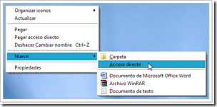 Crear acceso directo para cancelar apagado del PC