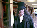 Man performing ghost Man performing ghost