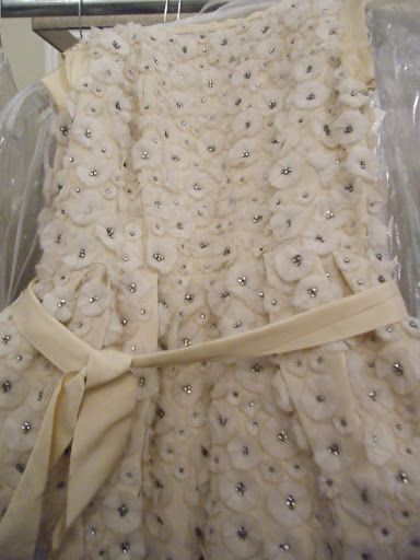 A stunning Lanvin shortie. It would be perfect for your rehearsal dinner or a bridal shower!