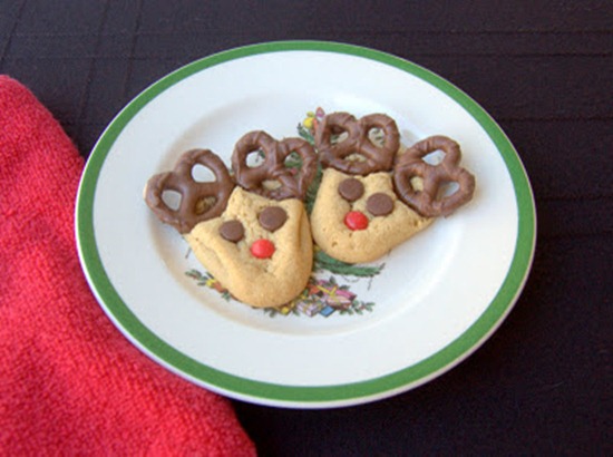 Peanut Butter Reindeer Cookies by 365 Days of Baking
