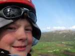 Den stolte "styrmann" Aron, 8 år -me "Cumulusbrilla"
