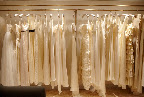 Downstairs at the bridal store you can make an appointment to try one one of many beautiful wedding dresses. Downstairs at the bridal store you can make an appointment to try one one of many beautiful wedding dresses.