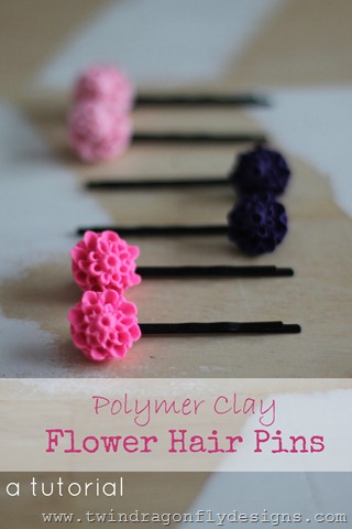 Flower Hair Pins