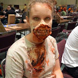 perfectly executed zombie at FANexpo in Toronto, Canada 