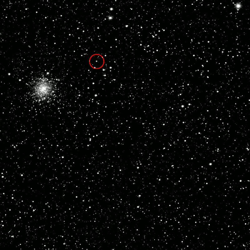sequência de imagens do cometa Churyumov–Gerasimenko