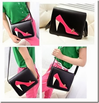 bi 5634 black (167.000) - Material PU Leather Width 24 Cm Height 19 Cm Thickness 7 With Adjustable Long Strap Weight 0.6