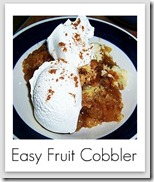 Fruit cobbler Fruit cobbler