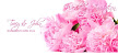 Pink Peonies 2 Folded Invitation