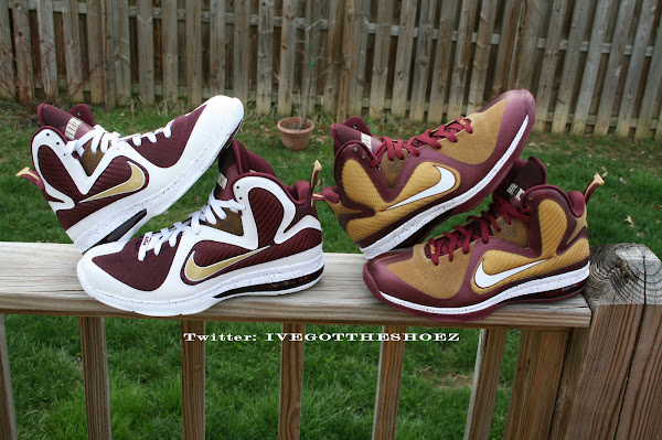 Detailed Look at Nike LeBron 9 8220Christ the King8221 Away PE