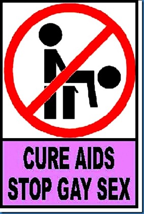 AIDS Cure - Stop Gay Sex AIDS Cure - Stop Gay Sex