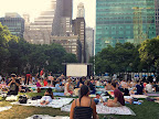 The Great Lawn early in the evening.