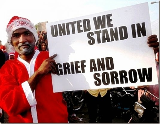 Karachi Santa Reuters photo 12-24-14 Karachi Santa Reuters photo 12-24-14