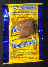 c0 This is a mini Butterfinger 'bar'