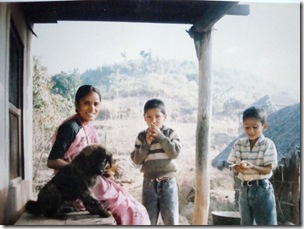 Mom, Bro n Me Wid Bhotu Mom, Bro n Me Wid Bhotu