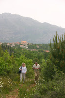 Walking in Croatia.