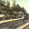 Postcard Shot of Midsomer Norton and Welton Railway Station (c1900).