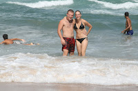 Marcus and Francis arrived at 4am the night before, so some beach was a great way to wake up!