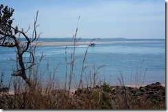 Views from Cook's Landing monument, 1770