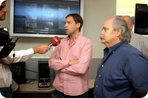 Medios nacionales cubrieron la visita del ministro Granados a La Costa