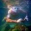 Mick sous l'eau