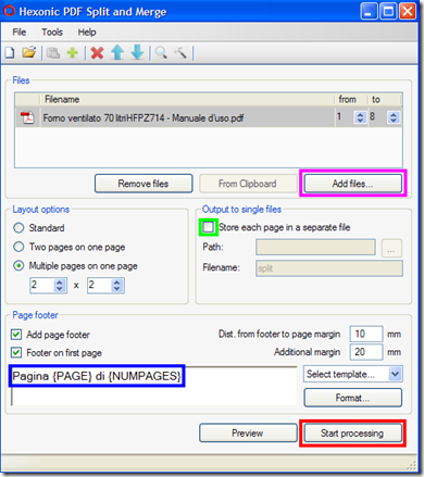 Hexonic PDF Split and Merge Hexonic PDF Split and Merge