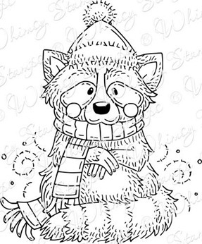 Cozy Winter Raccoon ONLINE Cozy Winter Raccoon ONLINE