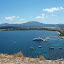 Corfu Harbor from the Old Fort.