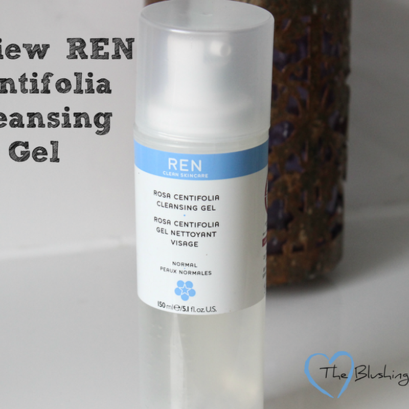Review | REN Rosa Centifolia Cleansing Gel - The Blushing Giraffe