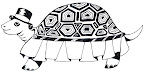 Dark-Shelled Tea Turtle, by Michelle Layland