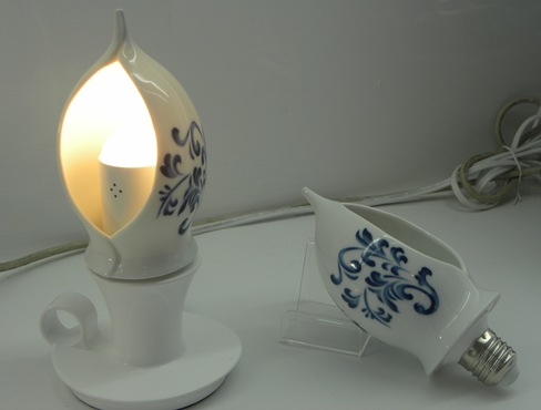 Working｜勝華公司｜青花瓷燭燈 (1)