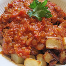 Patatas Bravas  -  Potatoes for the Brave, Spanish Style!