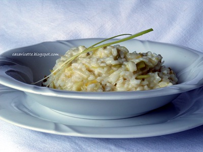 risotto ai porri risotto ai porri