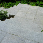 Escalier bouchardé