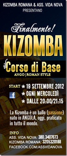 Corso di Kizomba a Roma