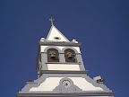 Tower of cathedral in Puerto del Rosario