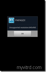 papago x5 7