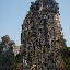 Buddhist shrine carved from the cliffside.