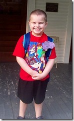 Carter's first day of school August 2011 002 Carter's first day of school August 2011 002
