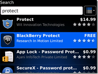 BlackBerry Protect BlackBerry Protect