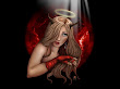 Holy Demoness In Red
