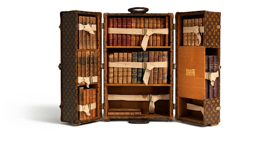The book case trunk...a timelessly handsome way to store books. The book case trunk...a timelessly handsome way to store books.
