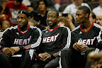 lebron james nba 101009 mia at sas 13 Heat Beat OKC. Lose First Game to Spurs. LeBrons new Soldiers.
